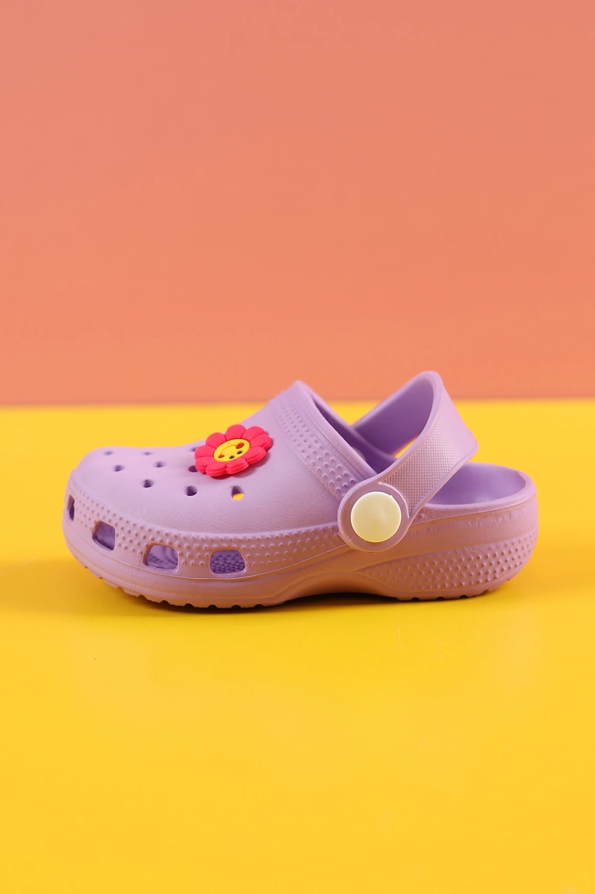 Lila (22-25) Figürlü Eva Bebe Terlik & Sandalet 258825