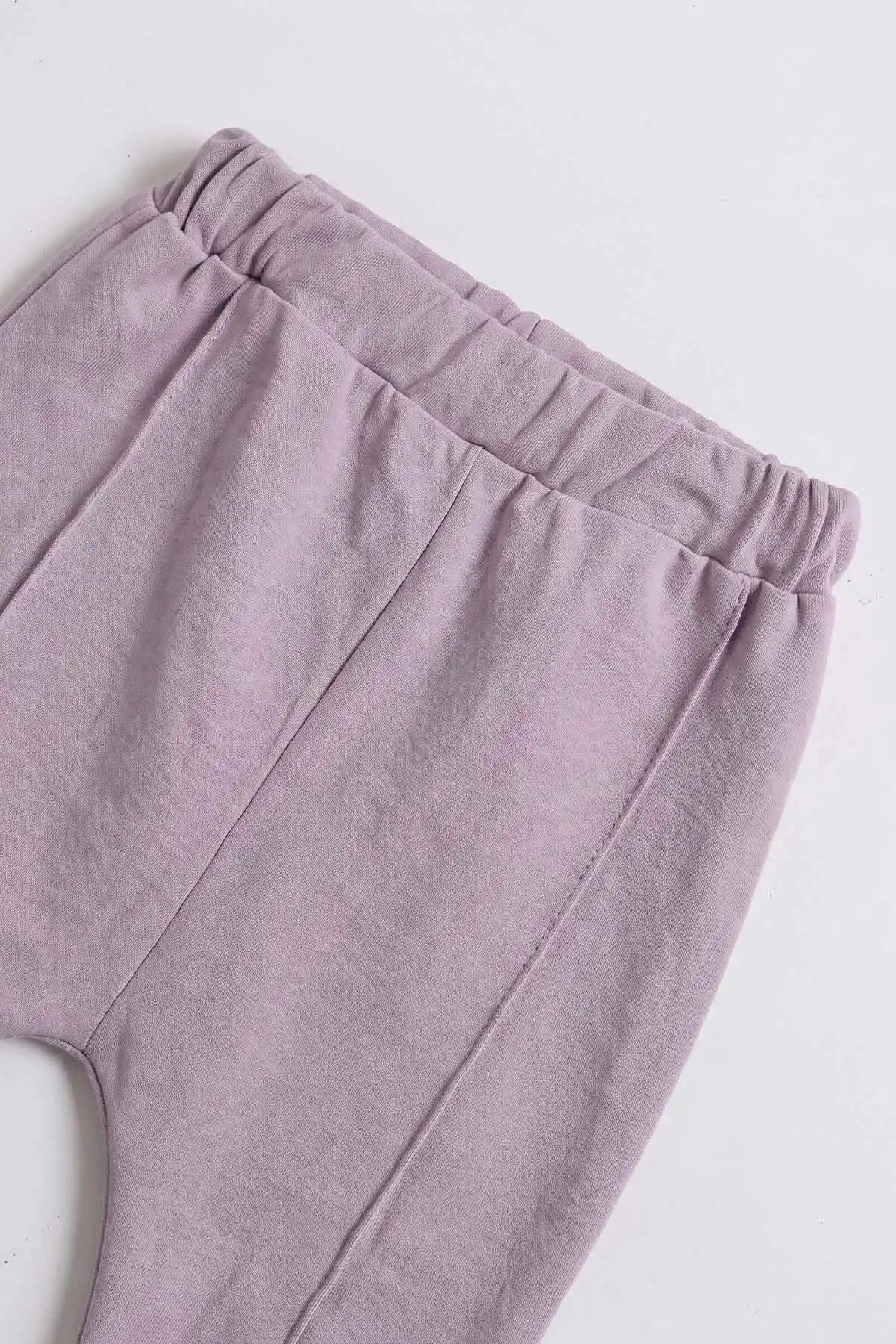 Lila (3-24 Ay) Fistolu Çiçek Baskılı Alt Çimalı Kız Bebek Takım 480576
