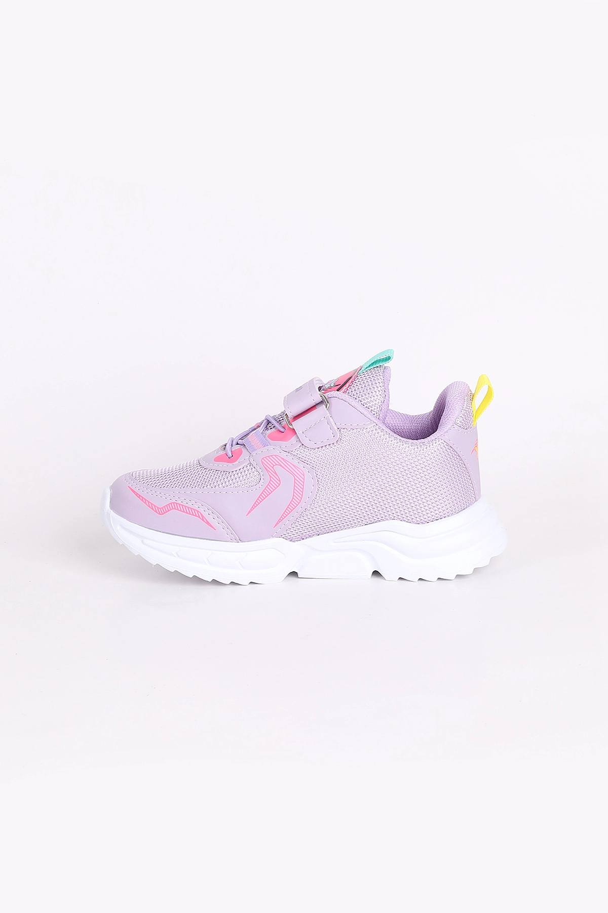 Lila (31-35 Filet)Kalın Taban Cırtlı Çocuk Spor Ayakkabı 346780