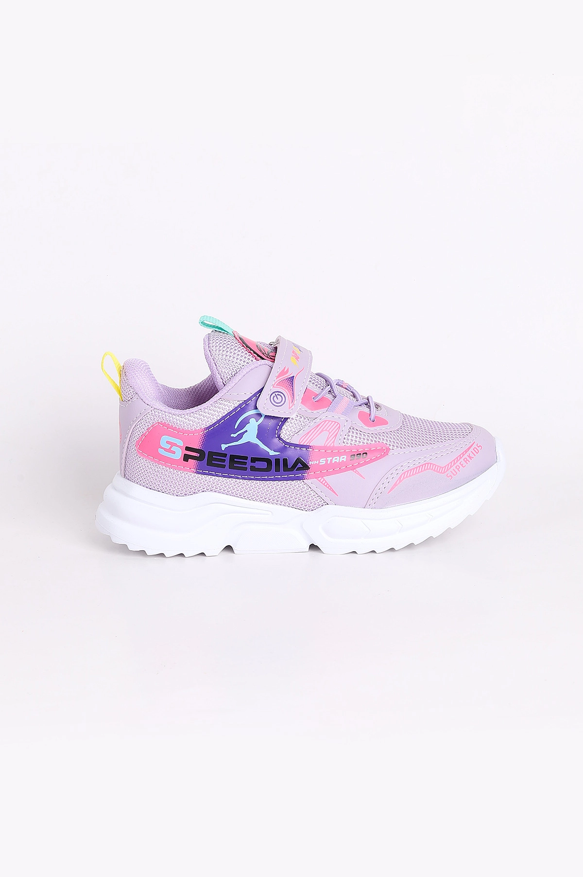 Lila (31-35 Filet)Kalın Taban Cırtlı Çocuk Spor Ayakkabı 346780