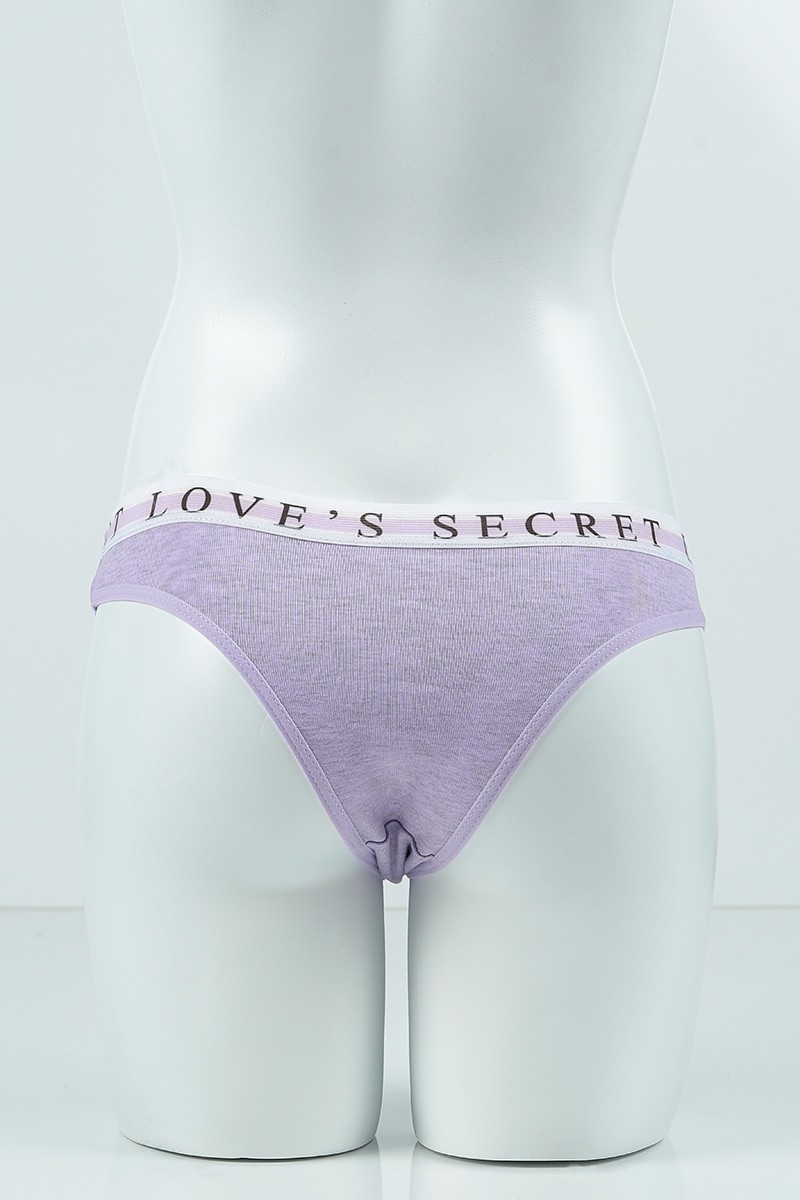 Lila 4405 Brazilian Bikini Ribana Bel Baskılı Lastikli Külot 99872