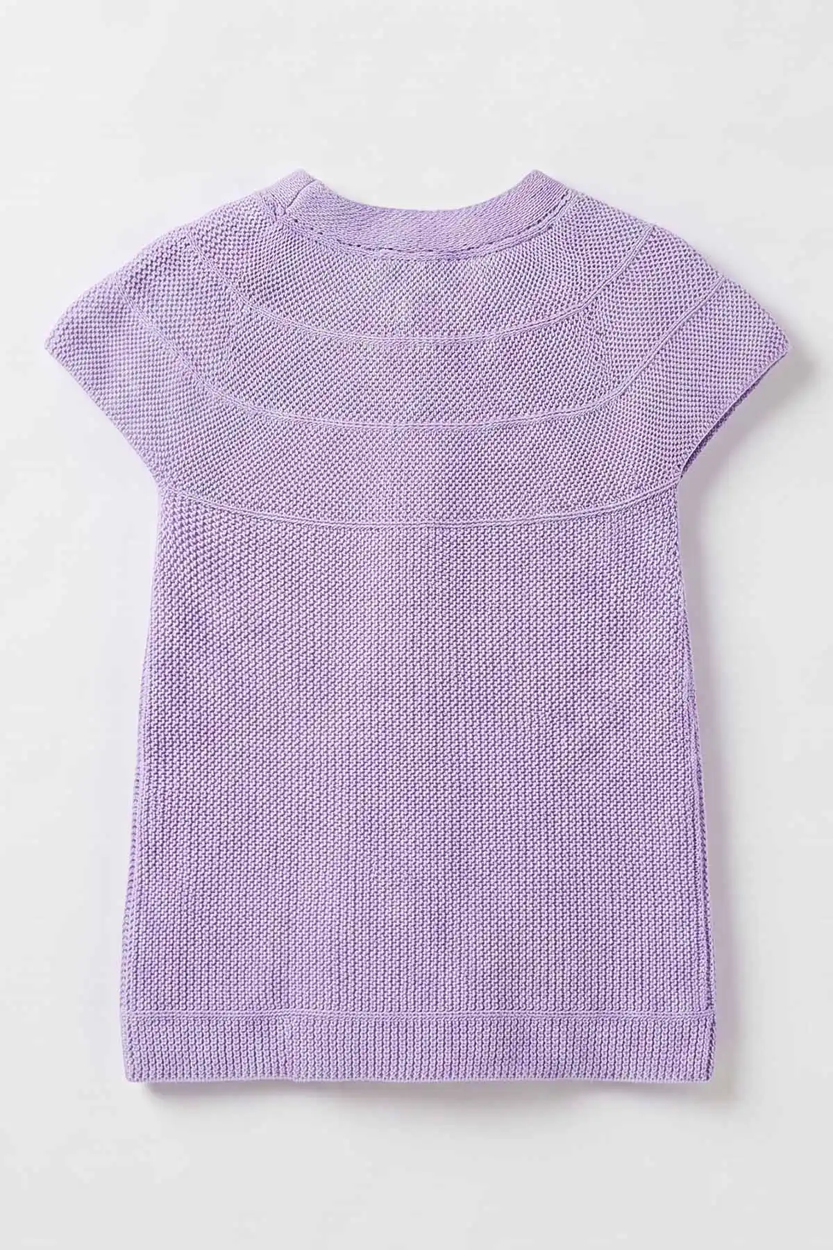 Lila (5-8 Yaş) Garson Boy Düğmeli Ponponlu Kız Çocuk Yelek 474268
