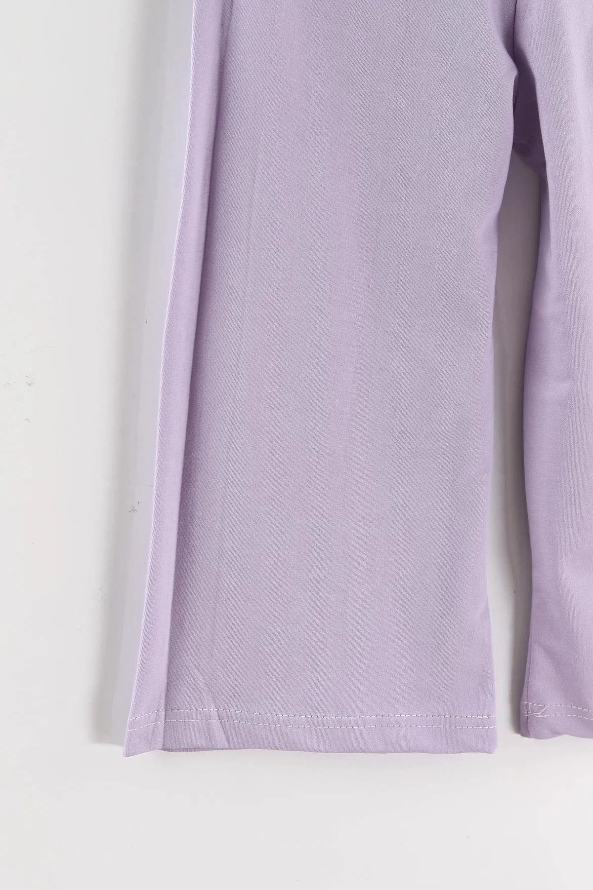 Lila (5-8 Yaş)Bol Paça Kız Çocuk Eşofman Altı 463995
