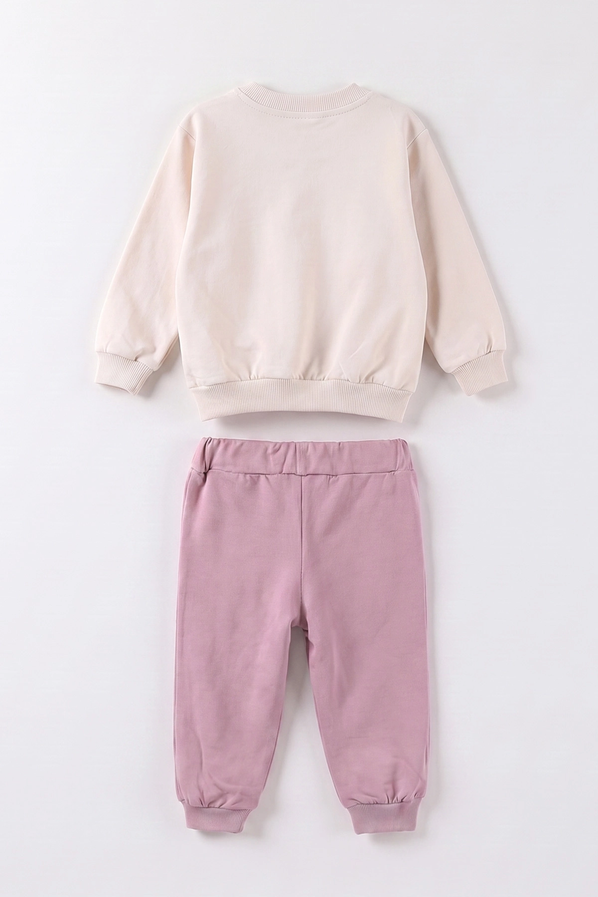 Lila (6-24 Ay) Çiçek Desenli Kız Bebek 2'li Takım 475229