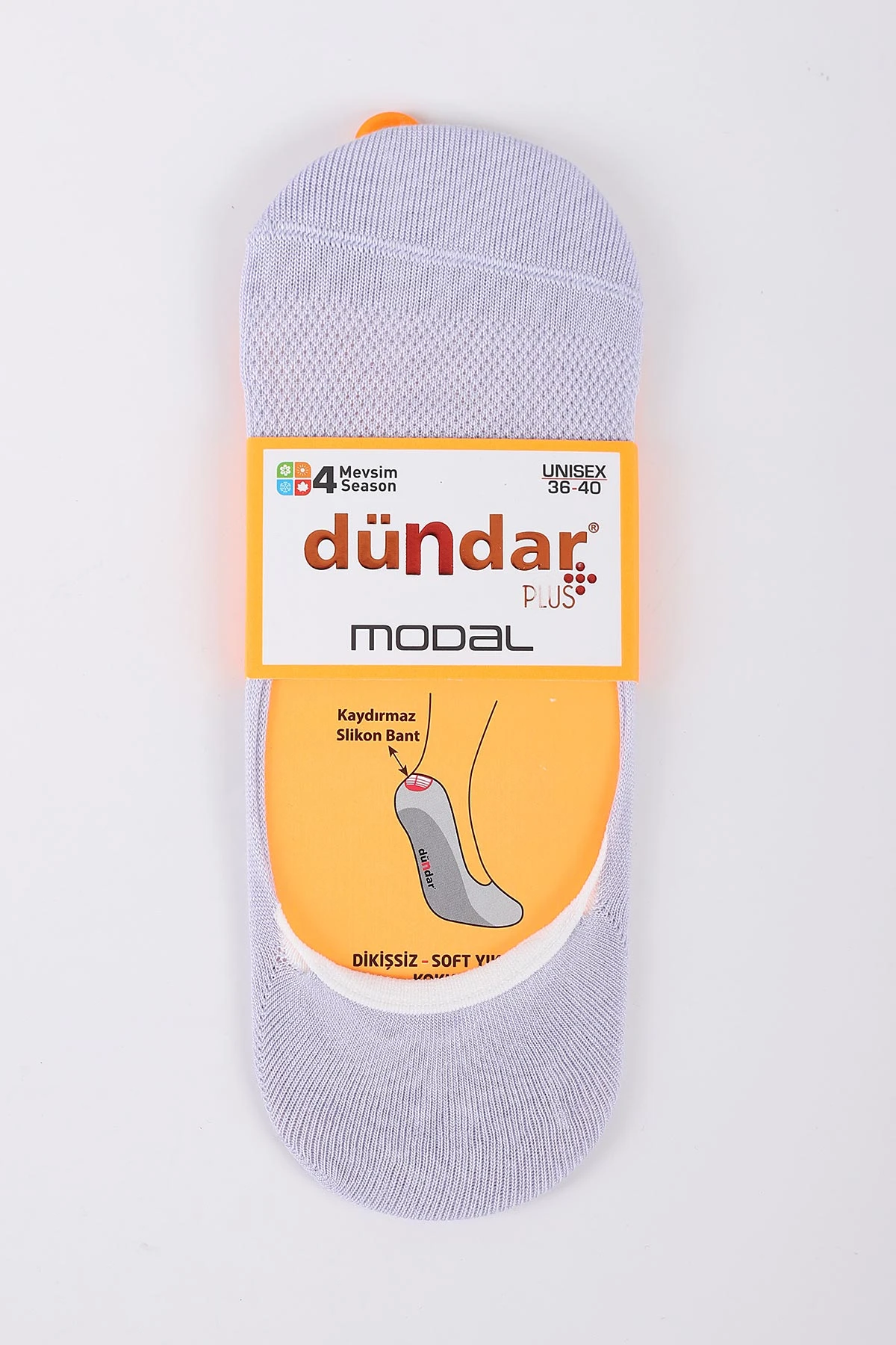 Lila Dört Mevsim Kadın Modal Babet Çorap 36-40 422930