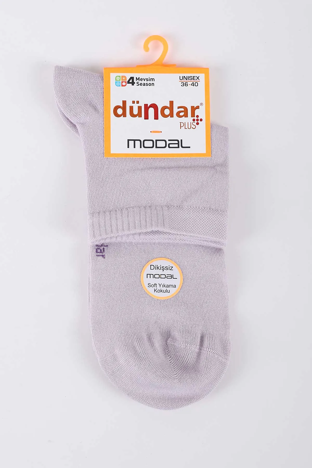 Lila Dört Mevsim Kadın Modal Konç Çorap 36-40 422973