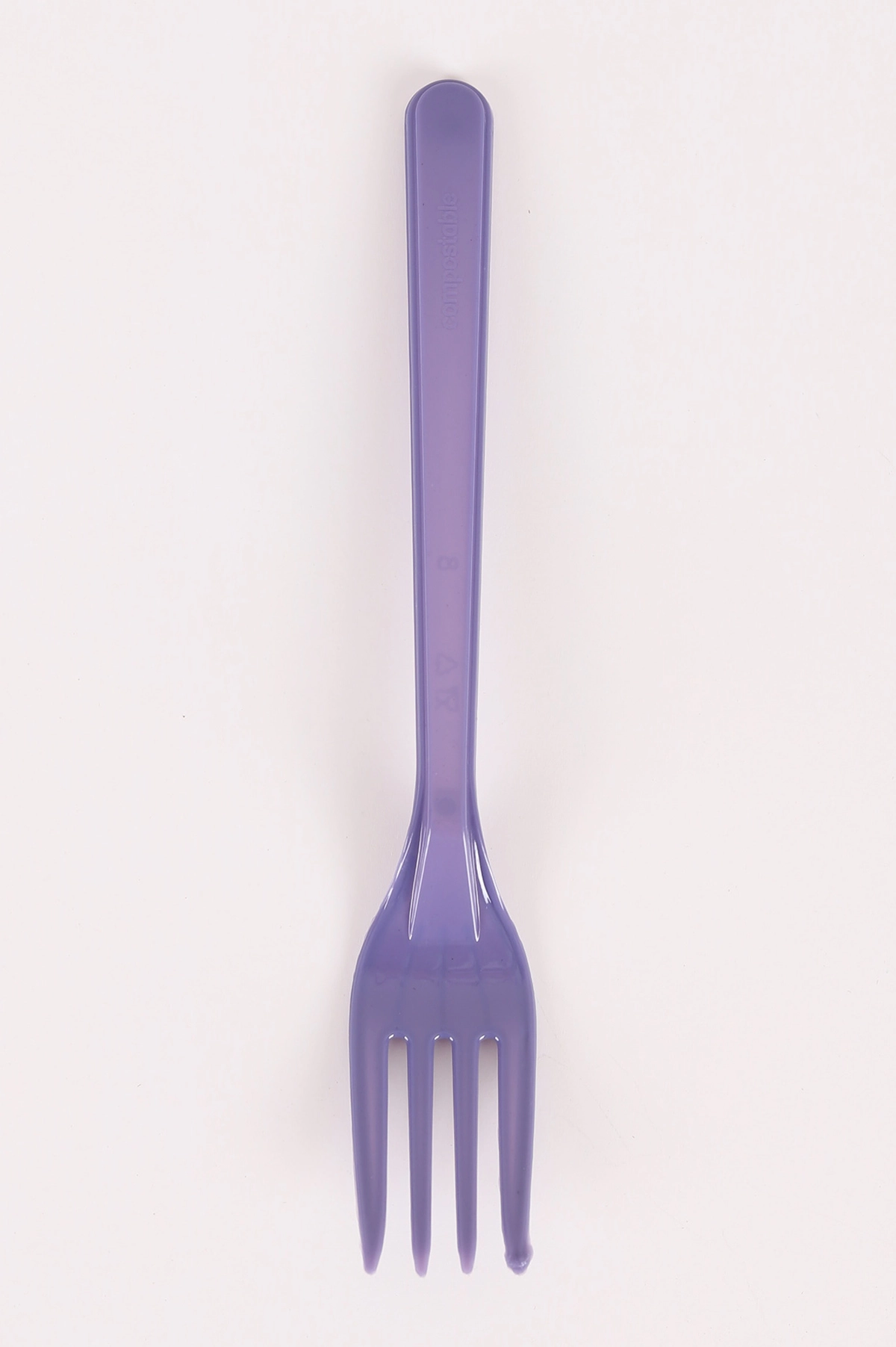 Lila Eco 25'li Plastik Çatal 462933