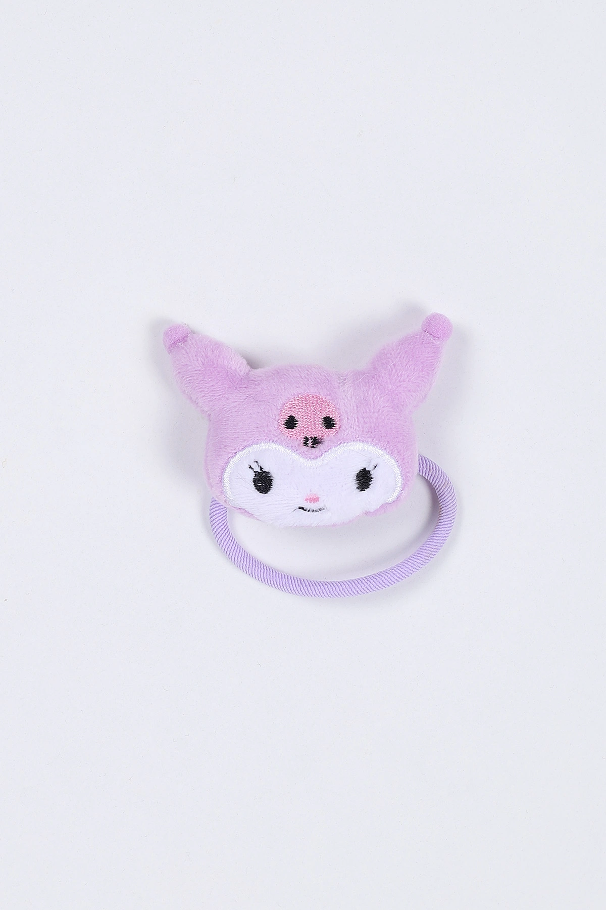 Lila Figürlü Peluş Lastik Toka 401685