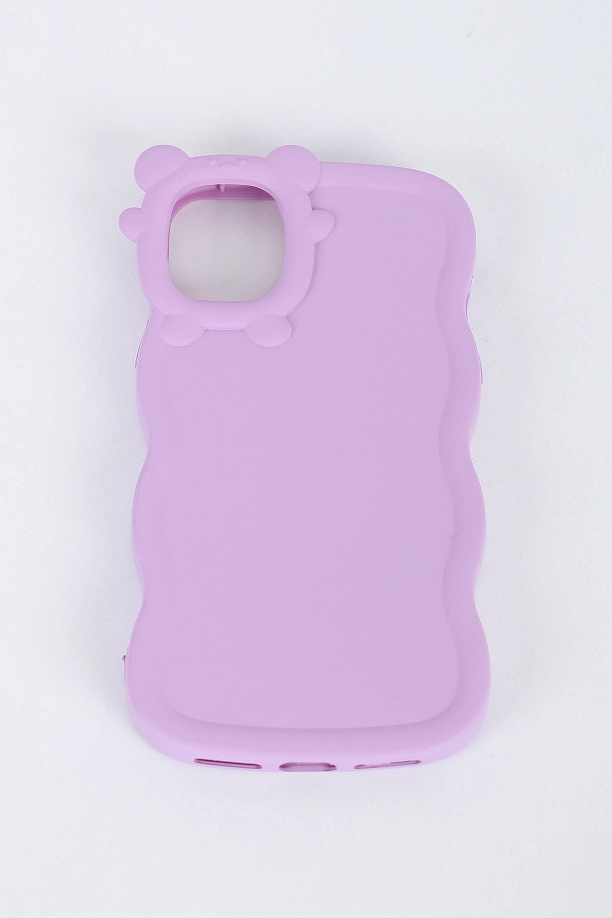 Lila Iphone XS Uyumlu Micky Mouse Serisi Yumuşak Slikon Telefon Kılıfı 391239