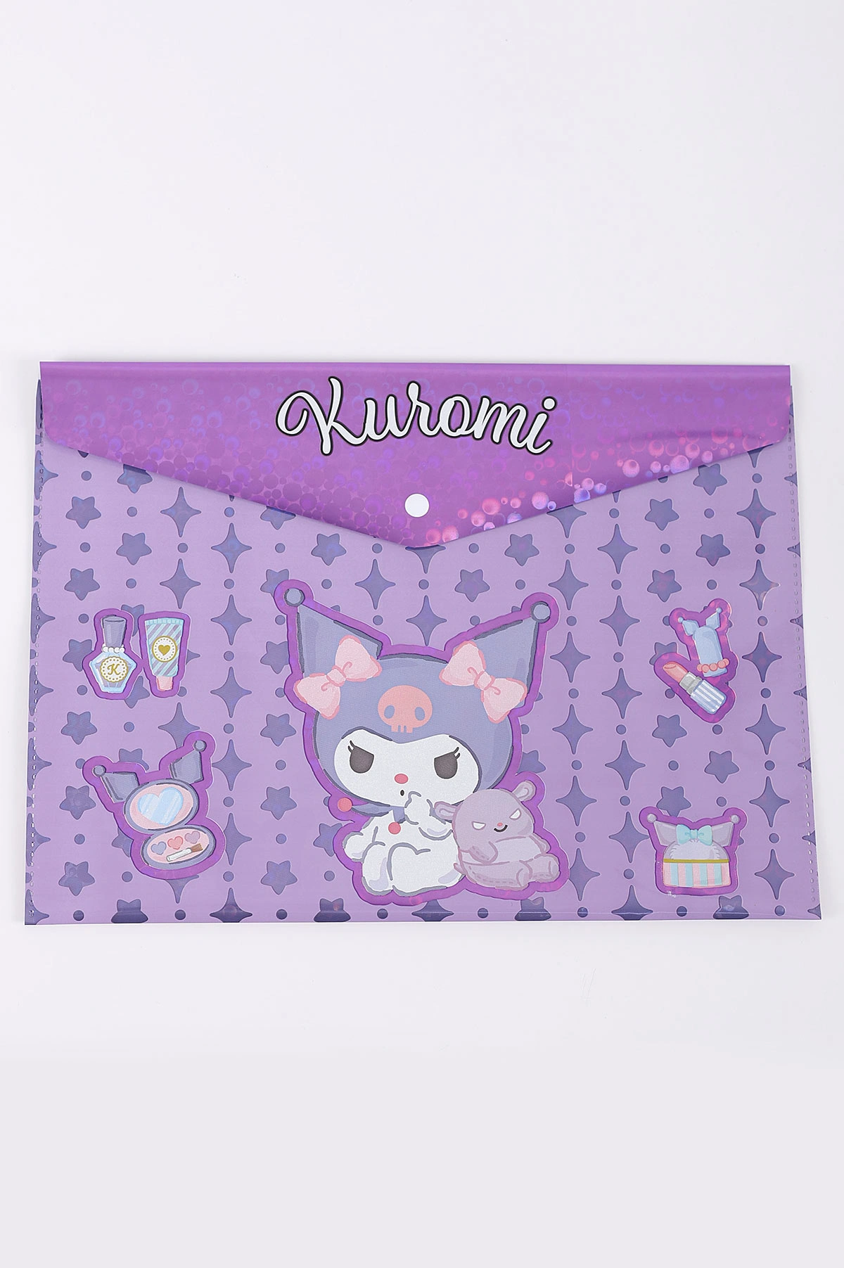 Lila Karakterli 32x24 Cm Çıtçıtlı Dosya 392056