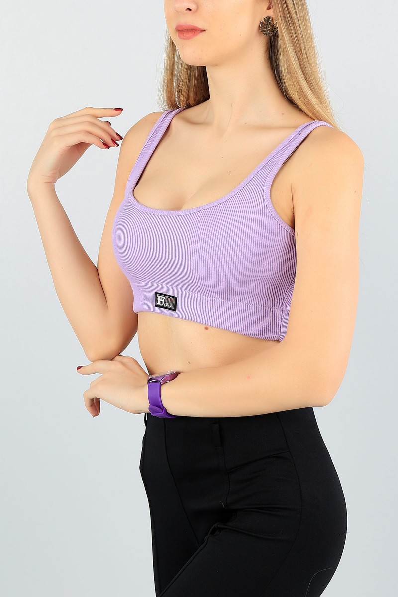 Lila Kolsuz Bayan Fitilli Atlet 58804