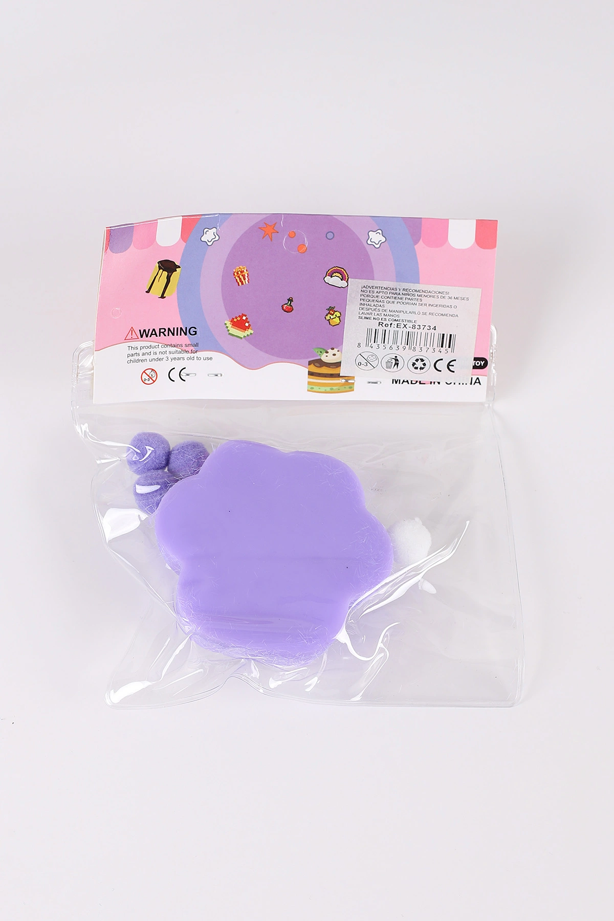 Lila Patili  Squishy  Oyuncağı  404958