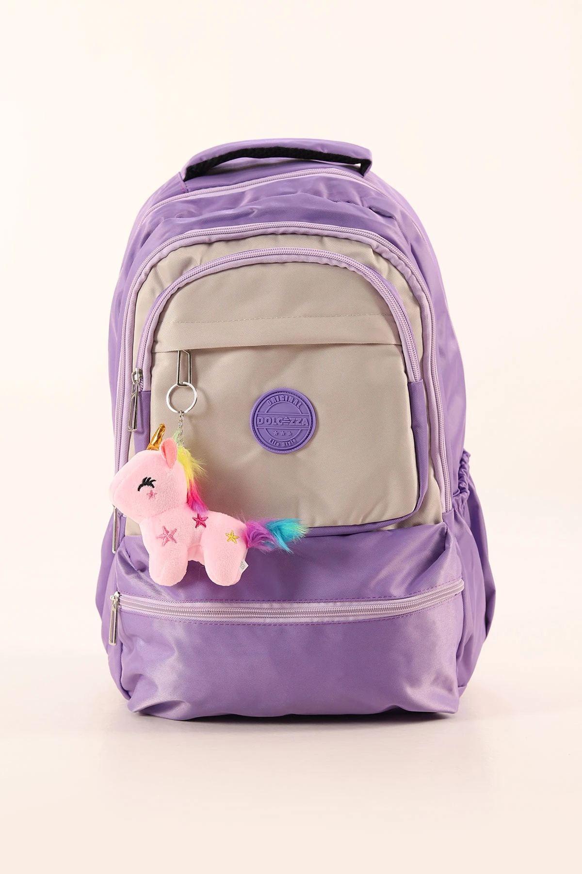 Lila Unicorn Aksesuarlı Bol Gözlü Sırt Çantası 388620