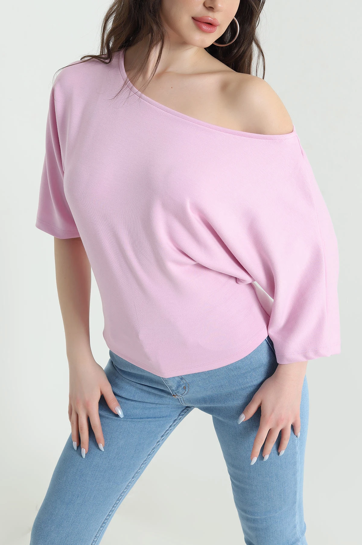 Lila Yarasa Kol Oysho Kadın Üst 447439
