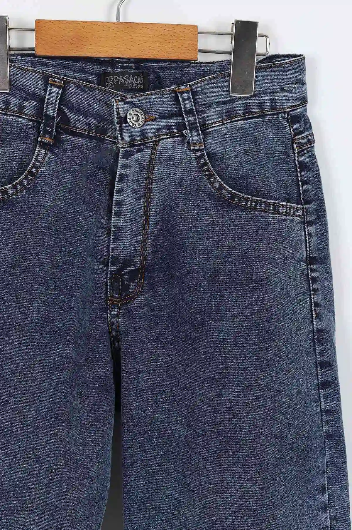 Mavi (11-15 Yaş)Basic Model Erkek Çocuk Kot Pantolon 329831