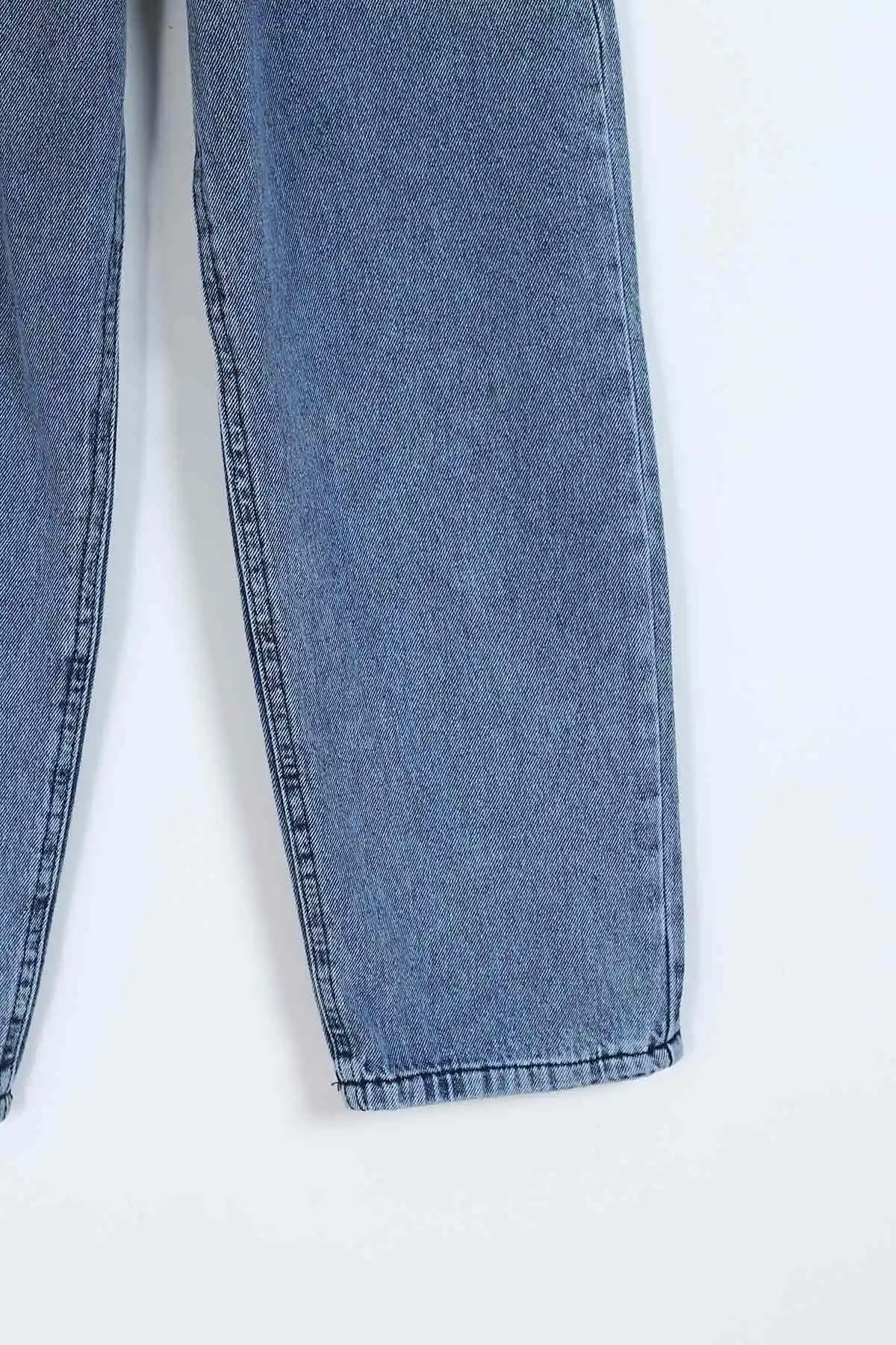 Mavi (11-15 Yaş)Boyfriend Beli Lastikli Kız Çocuk Kot Pantolon 329747