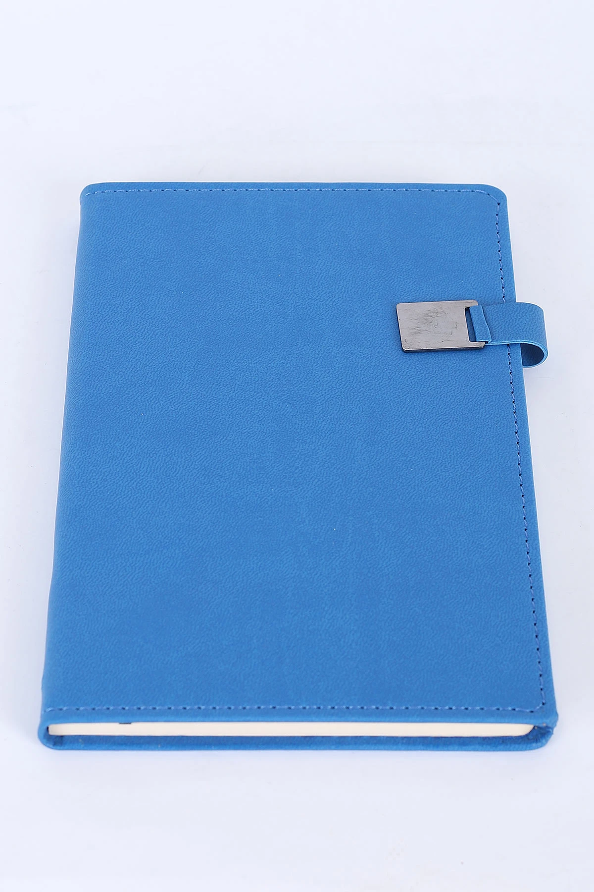 Mavi 13x21 Cm Tokaç Thermo Kapak Tokalı 80 Yaprak Çizgili Defter 387582