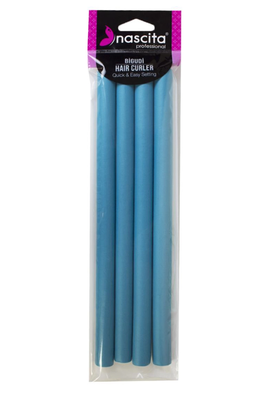Mavi 1,5 cm Sosis Bigudi (4 Lü) 340620