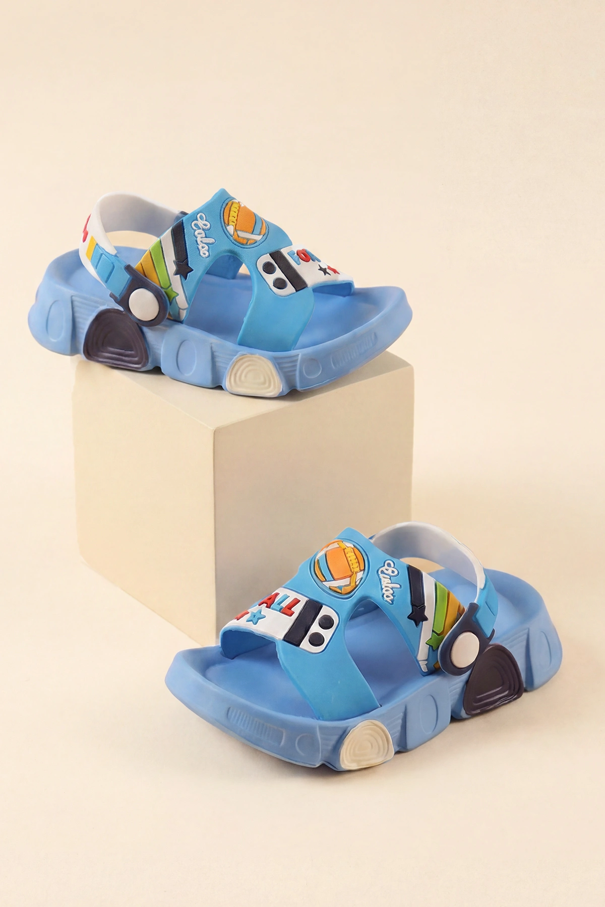Mavi ( 25 - 29 ) Figürlü Erkek Çocuk Sandalet 462517