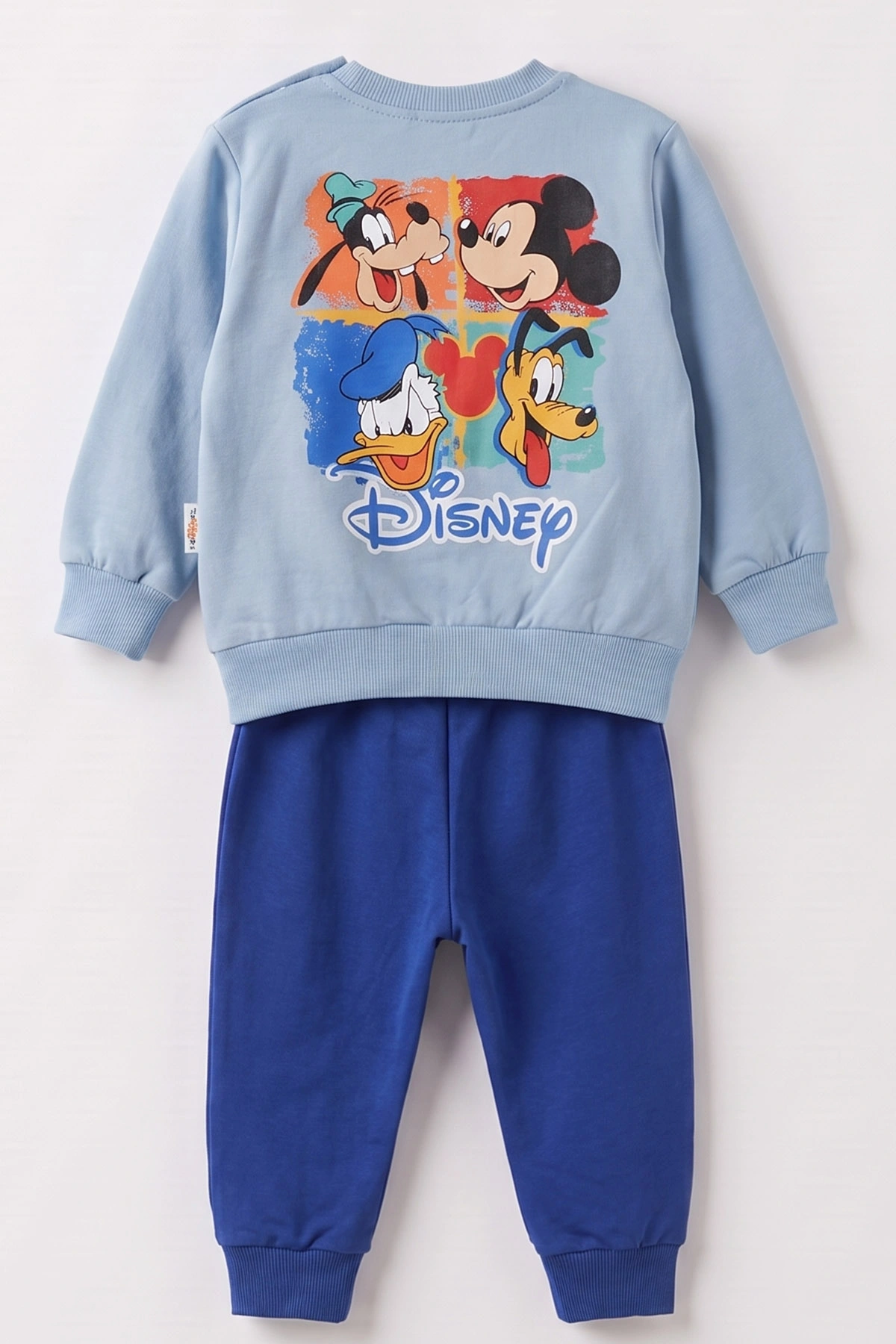 Mavi (3-24 Ay)Friends Baskılı 2 İp Erkek Bebek Takım 483872