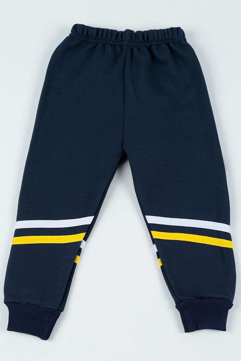 Mavi (3-9 Yaş) Super Kids Baskılı Erkek Çocuk Eşofman 92426