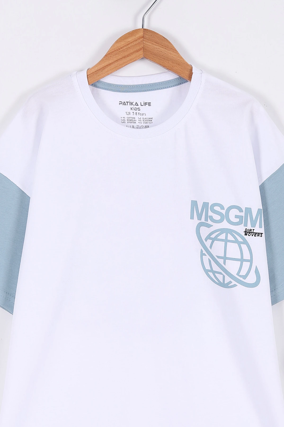 Mavi (8-12 Yaş) Msgm Baskılı Erkek Çocuk Takım 271667