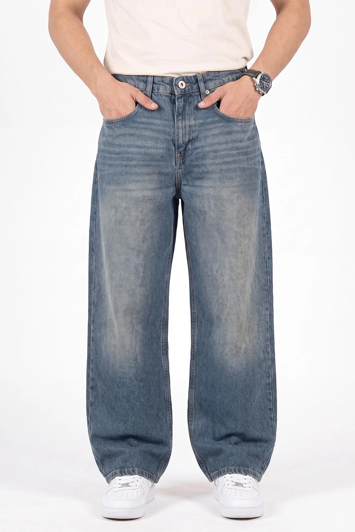 Mavi Baggy Erkek Kot Pantolon 472172