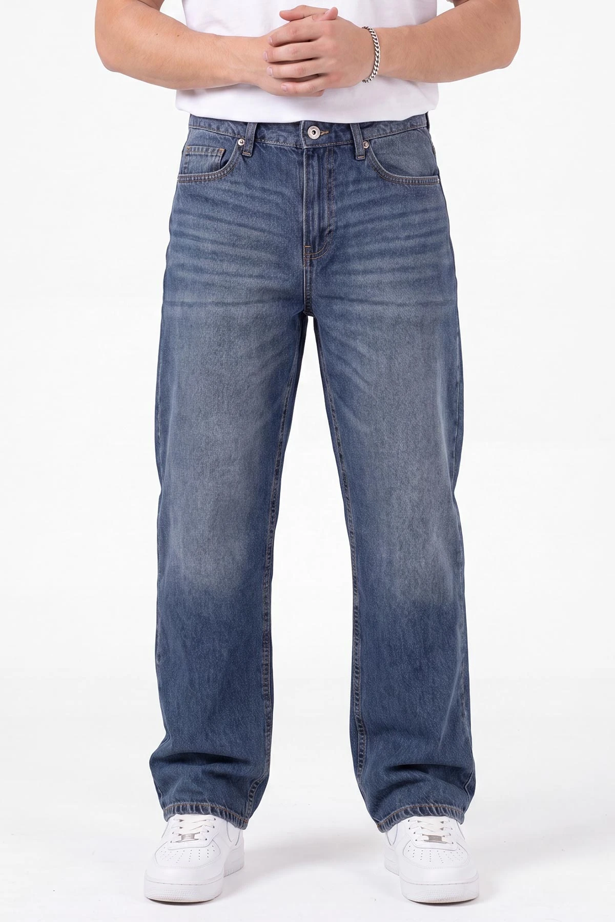 Mavi Baggy Erkek Kot Pantolon 472177