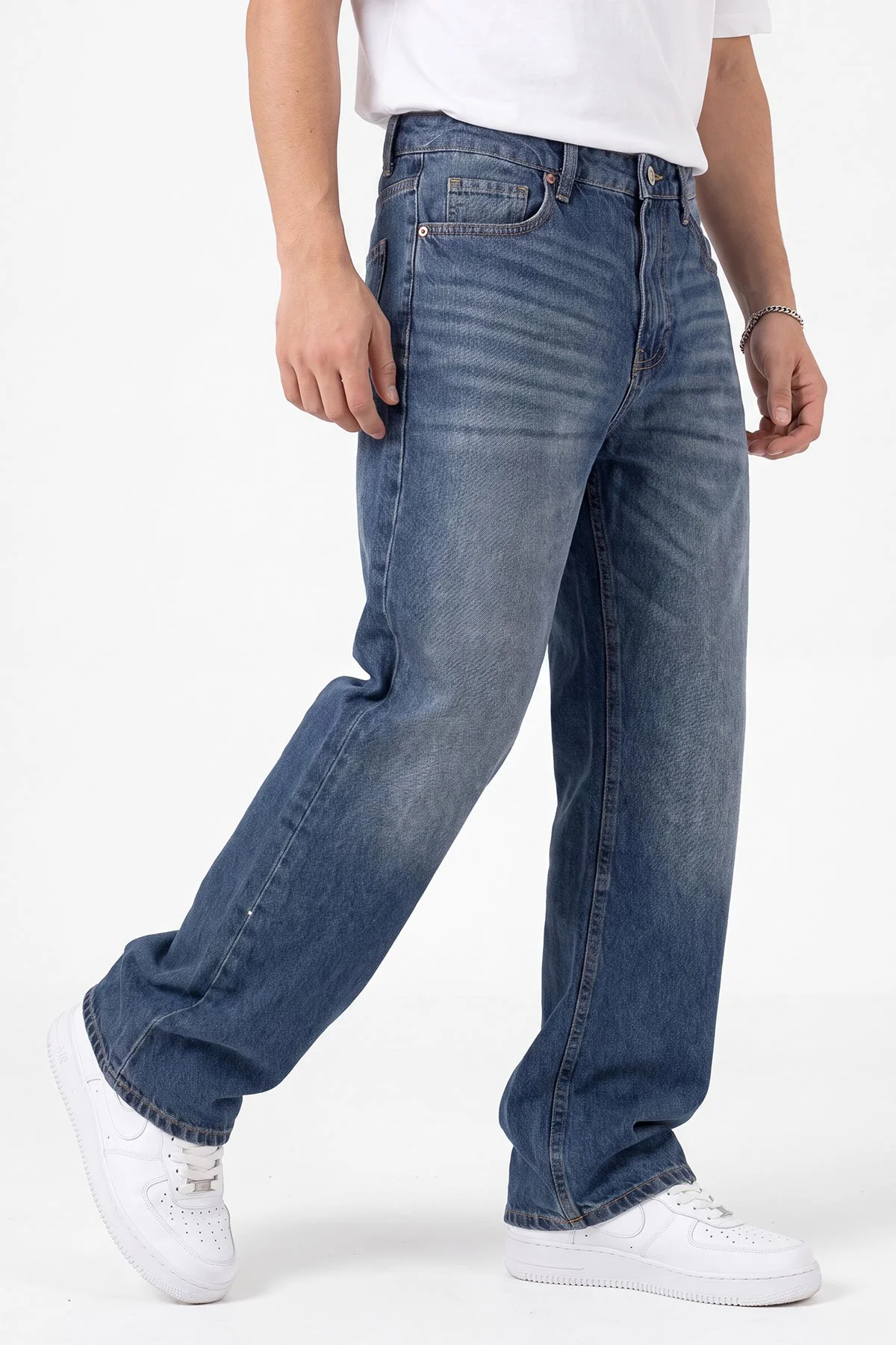 Mavi Baggy Erkek Kot Pantolon 472177