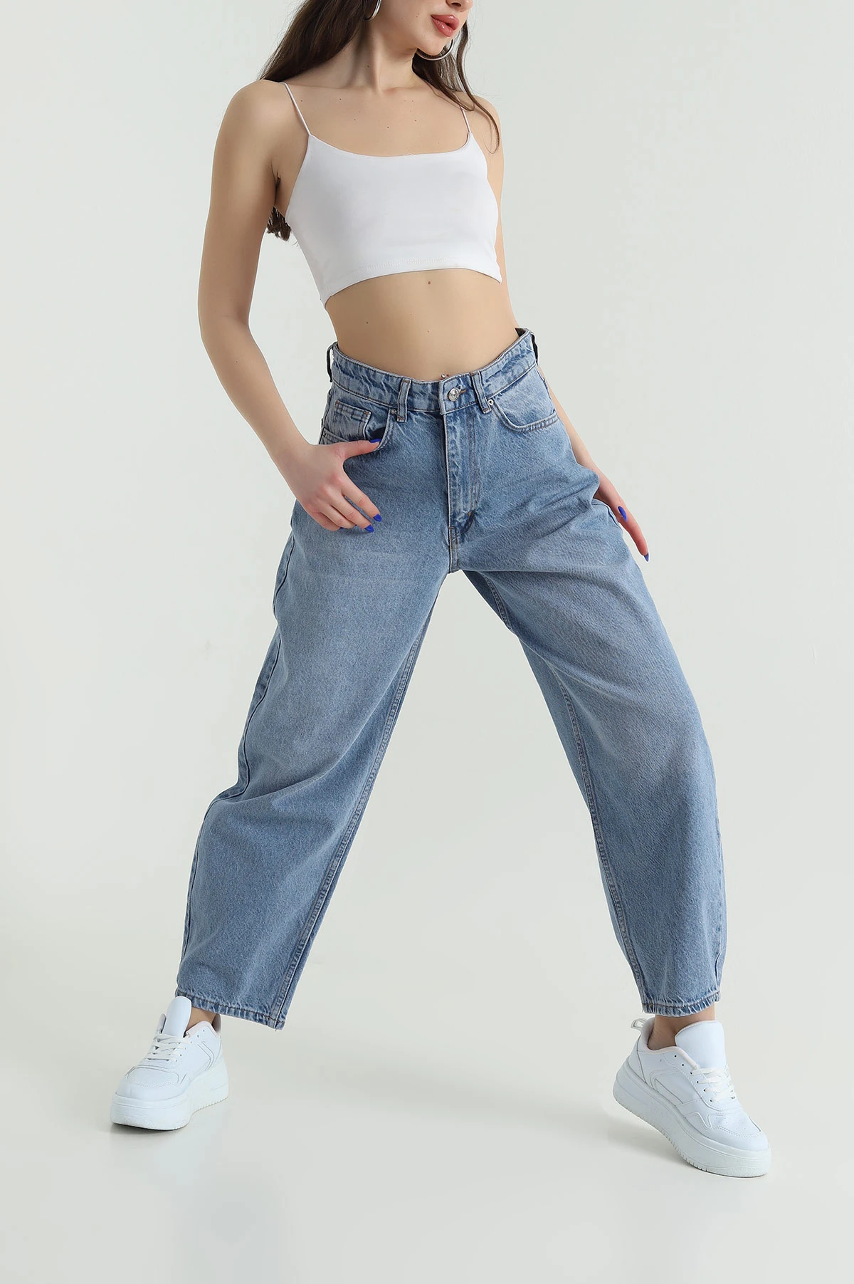 Mavi Baggy Fit Barrel Kadın Kot Pantolon 423740