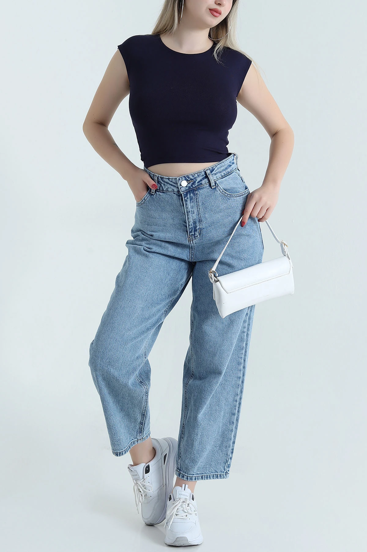 Mavi Baggy Kadın Kot Pantolon 468190
