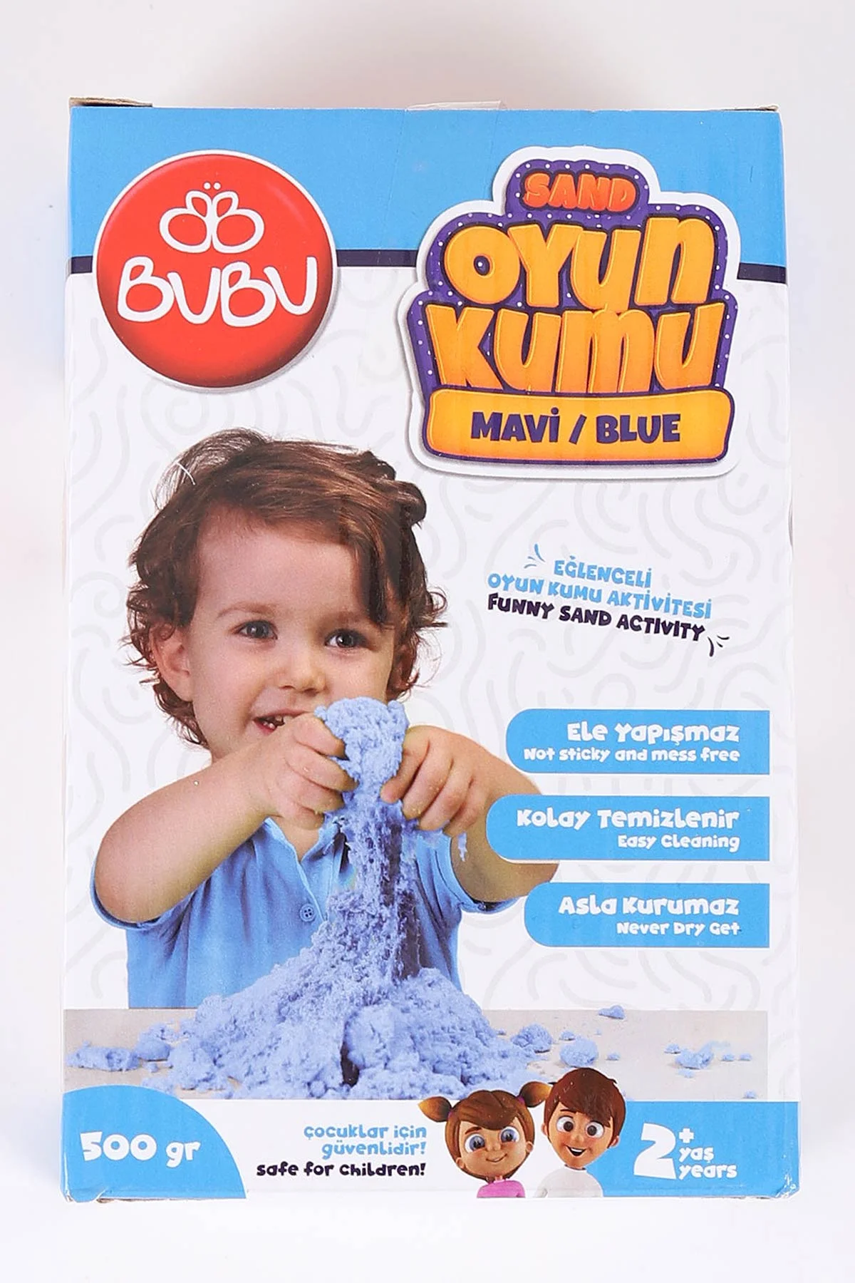 Mavi Bu Bu Kinetik Oyun Kumu 500 Gr 428056