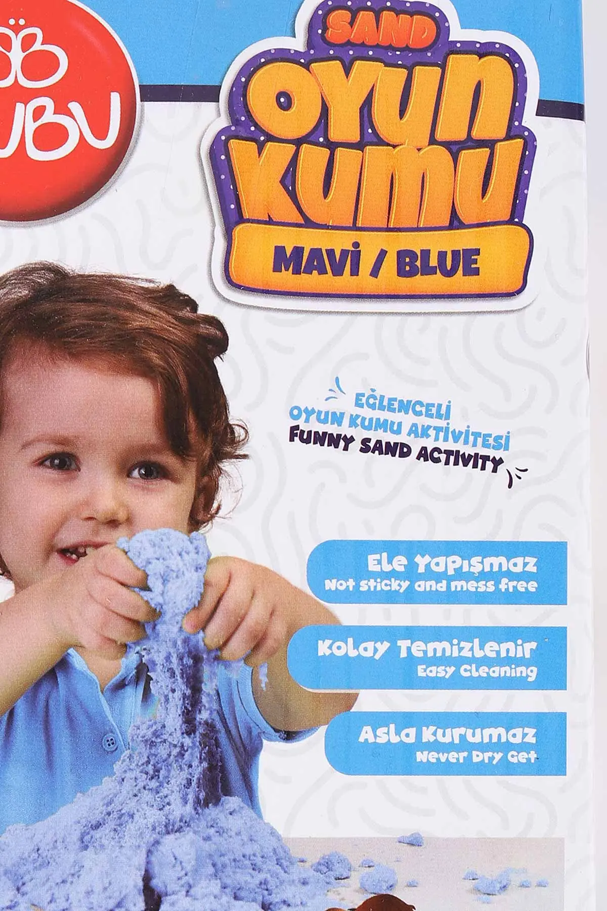 Mavi Bu Bu Kinetik Oyun Kumu 500 Gr 428056