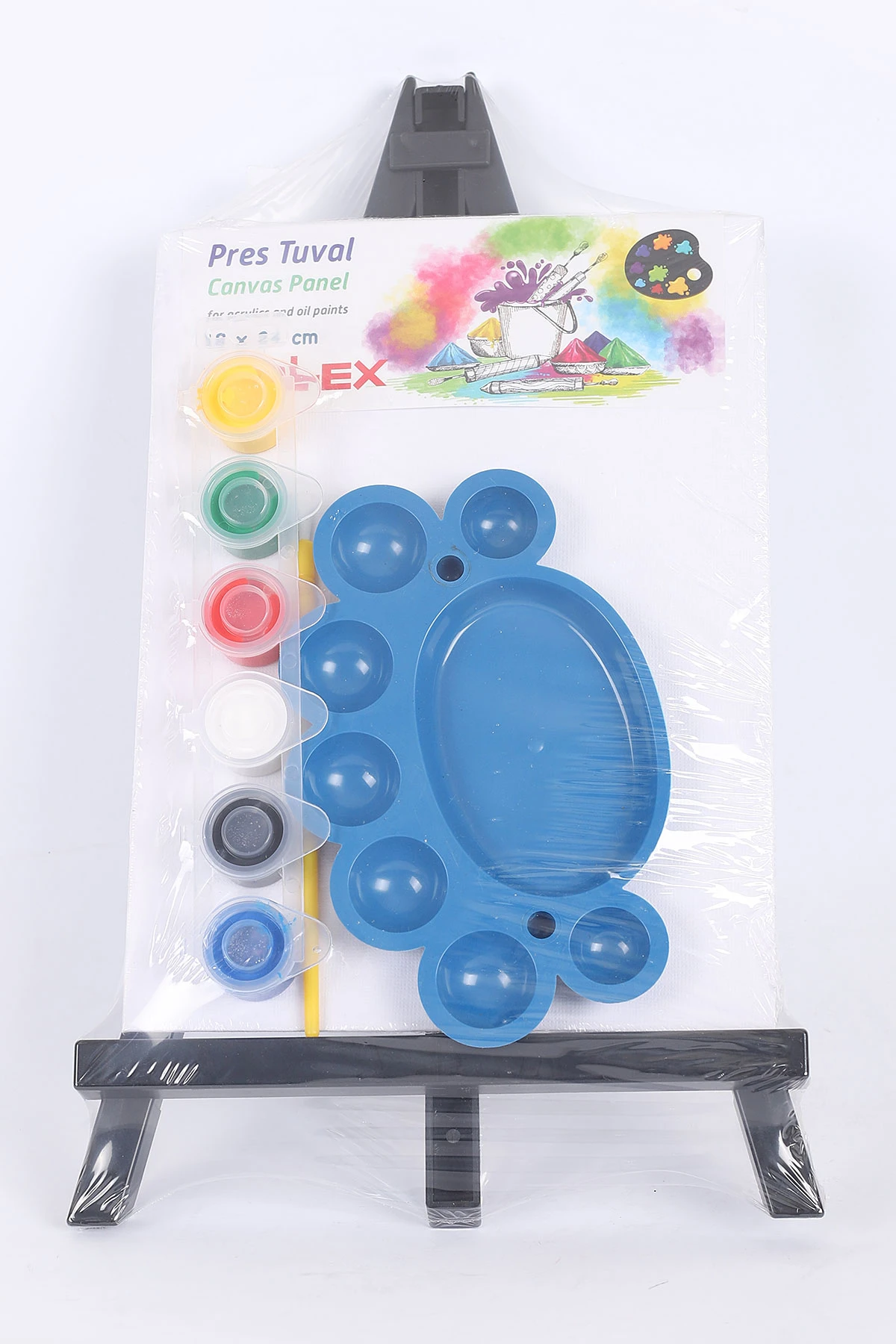 Mavi Collex Pres Tuval Seti 18x24 Cm Şövaleli 384443