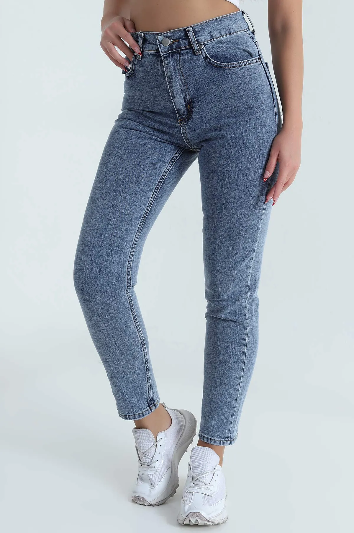 Mavi Dar Paça Kadın Kot Pantolon 473786