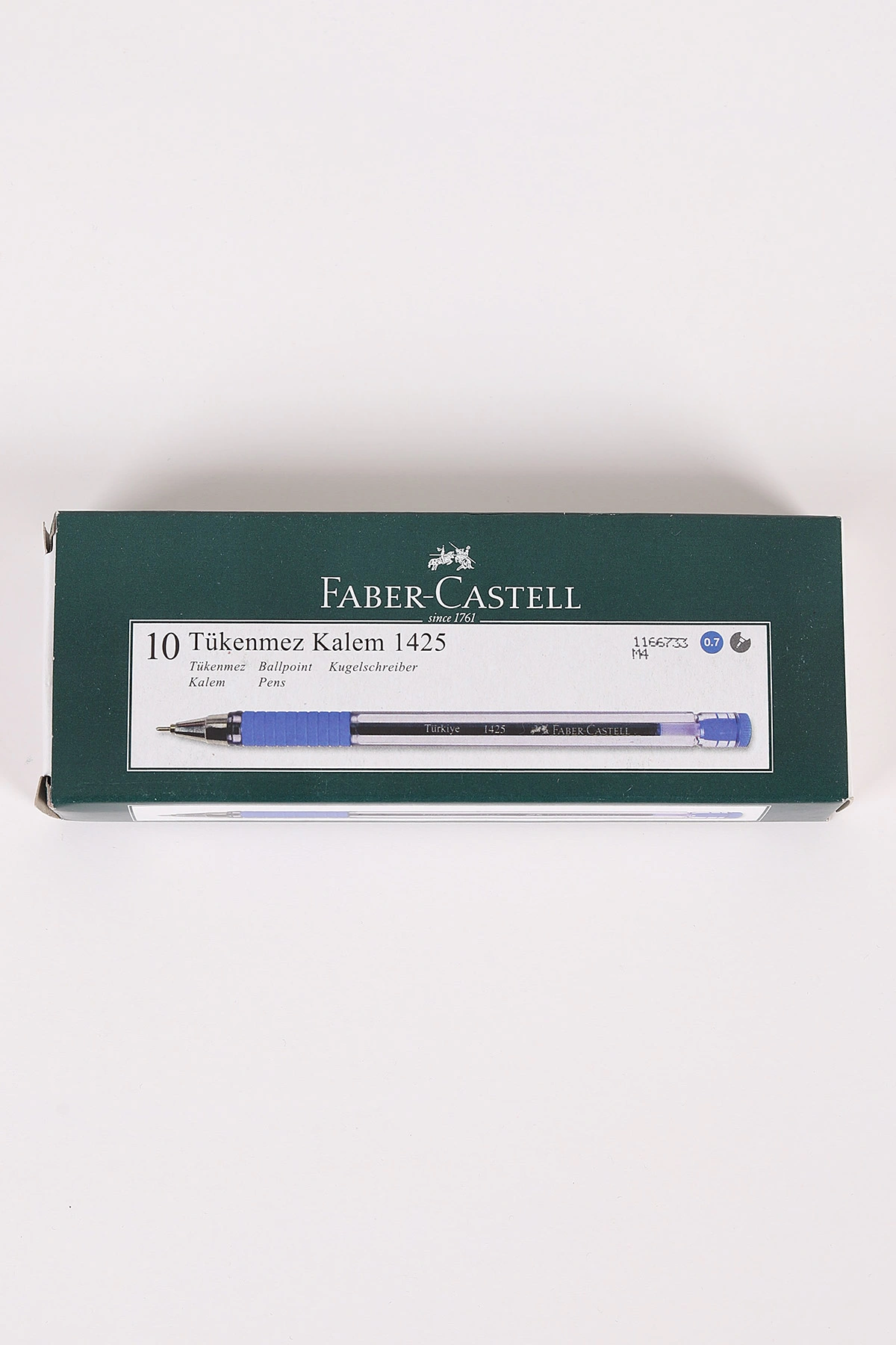 Mavi Faber Castell İğne Uç Tükenmez Kalem 10'lu 461286