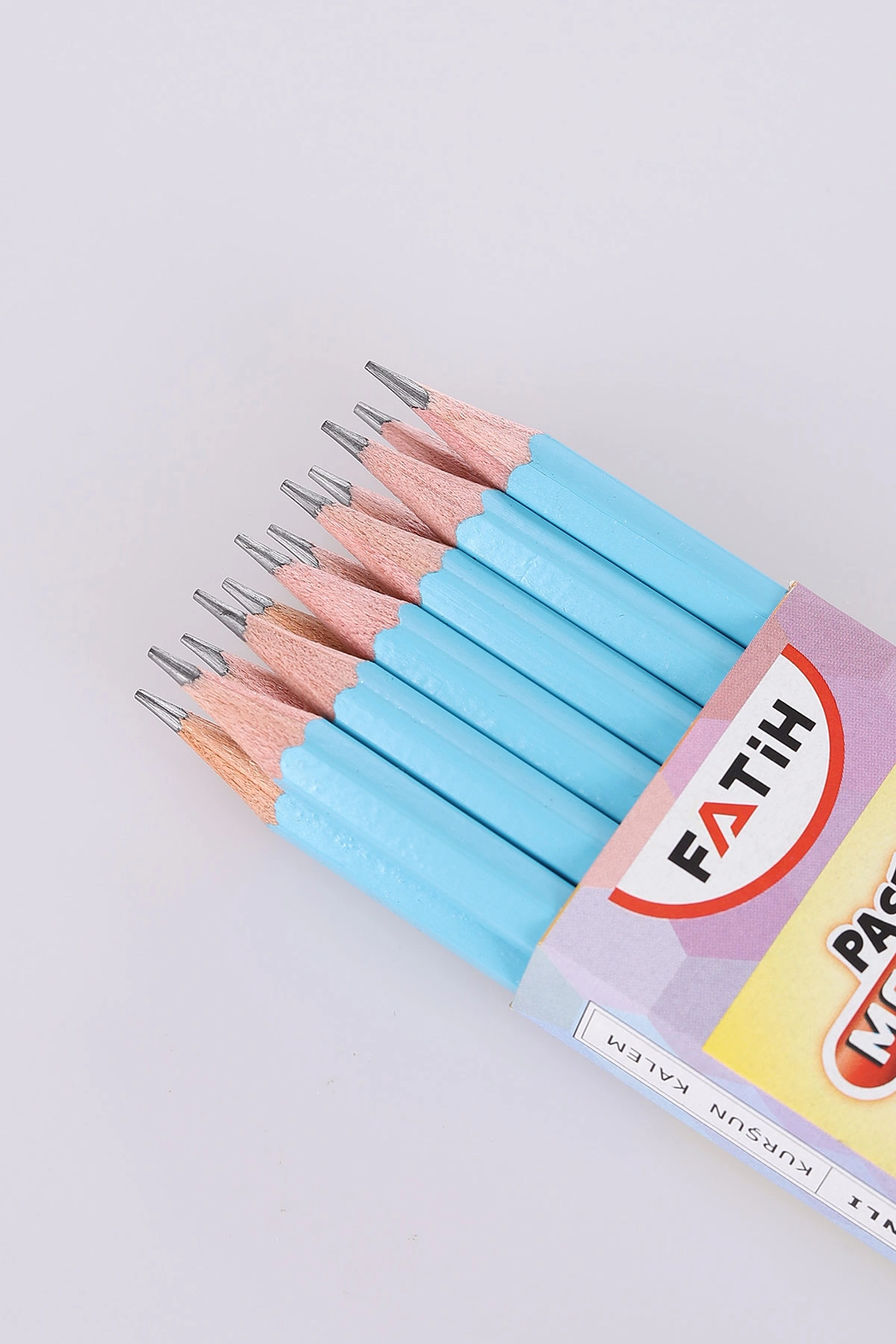 Mavi Fatih Mercanlı Pastel Kurşun Kalem 12'Lİ 287989