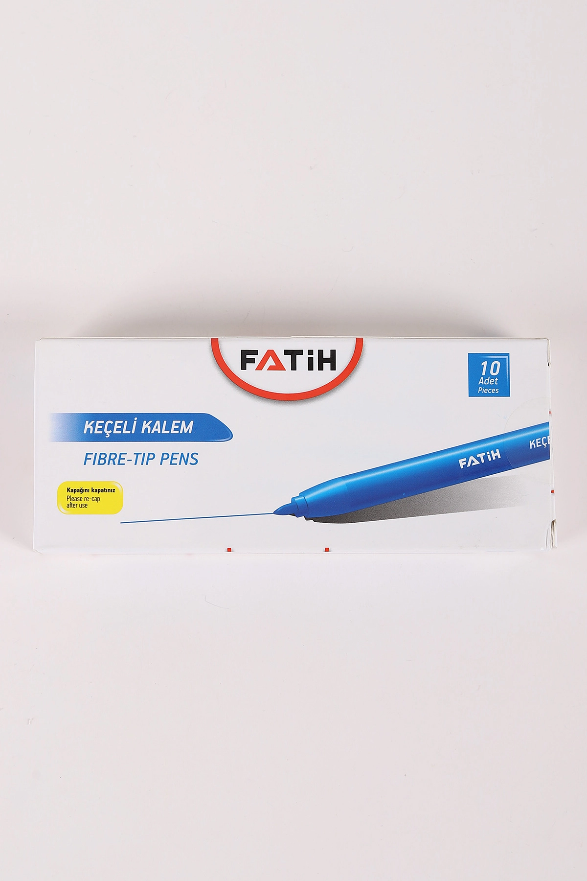 Mavi Fatih Ofis Tipi Keçeli Boya Kalemi 10'lu 456956