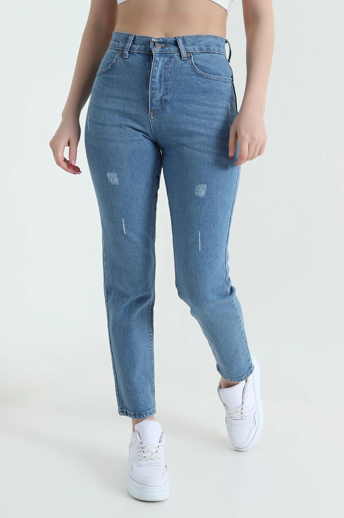 Mavi Lazer Kesim Comfort Likralı Kadın Kot Pantolonu 432037