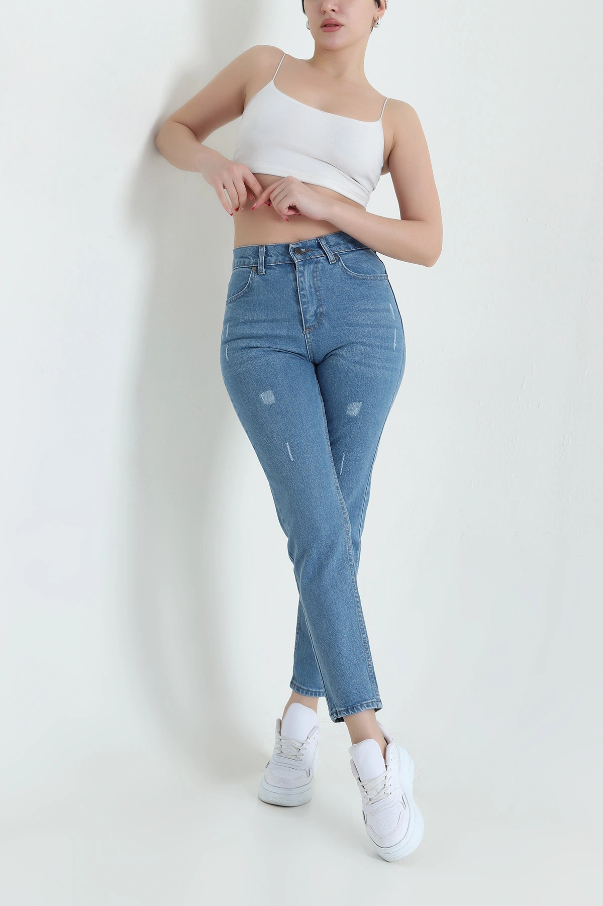 Mavi Lazer Kesim Comfort Likralı Kadın Kot Pantolonu 432037