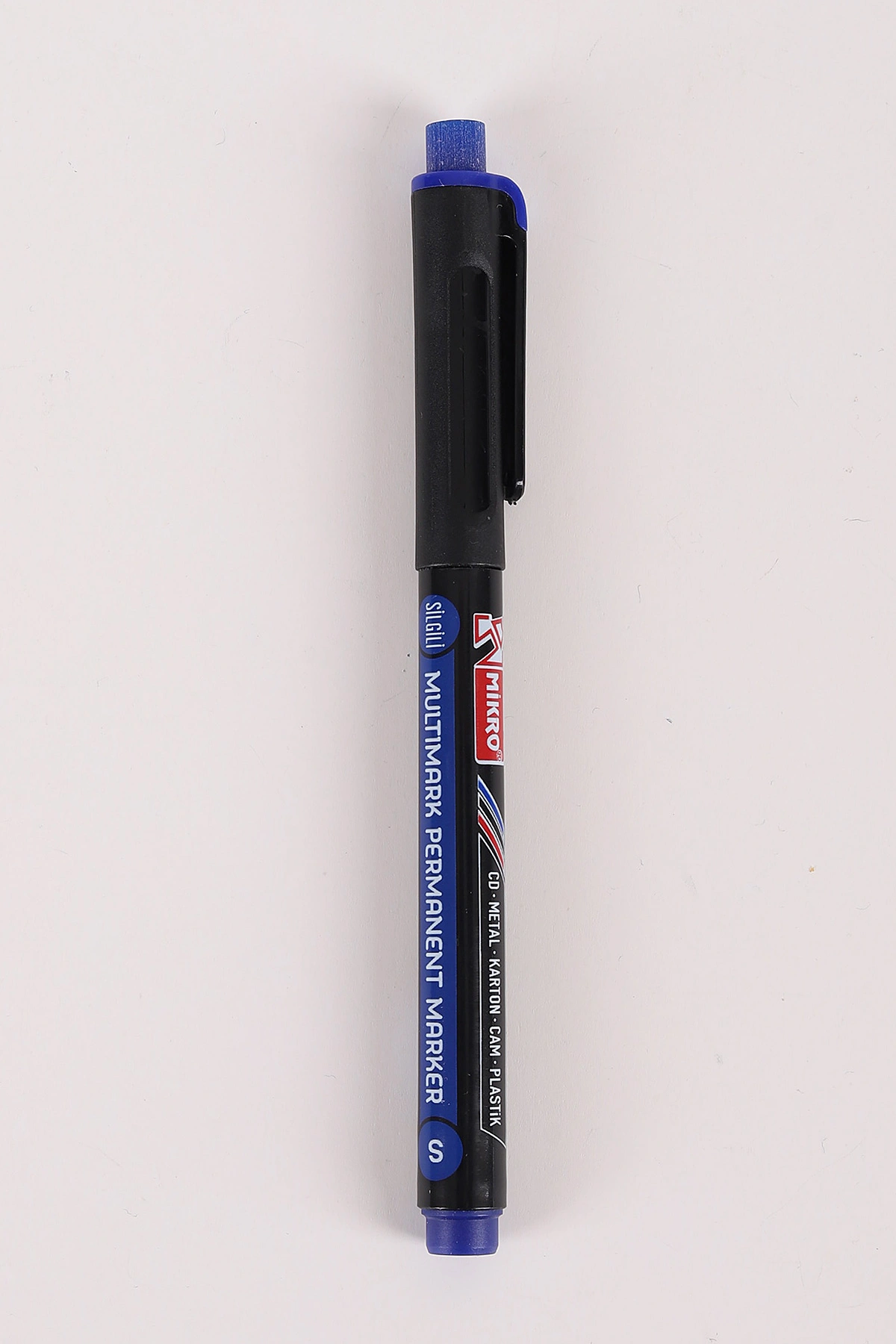 Mavi Mikro Cd Kalemi - Asetat Kalem (S İnce Uçlu) Silgili 457293