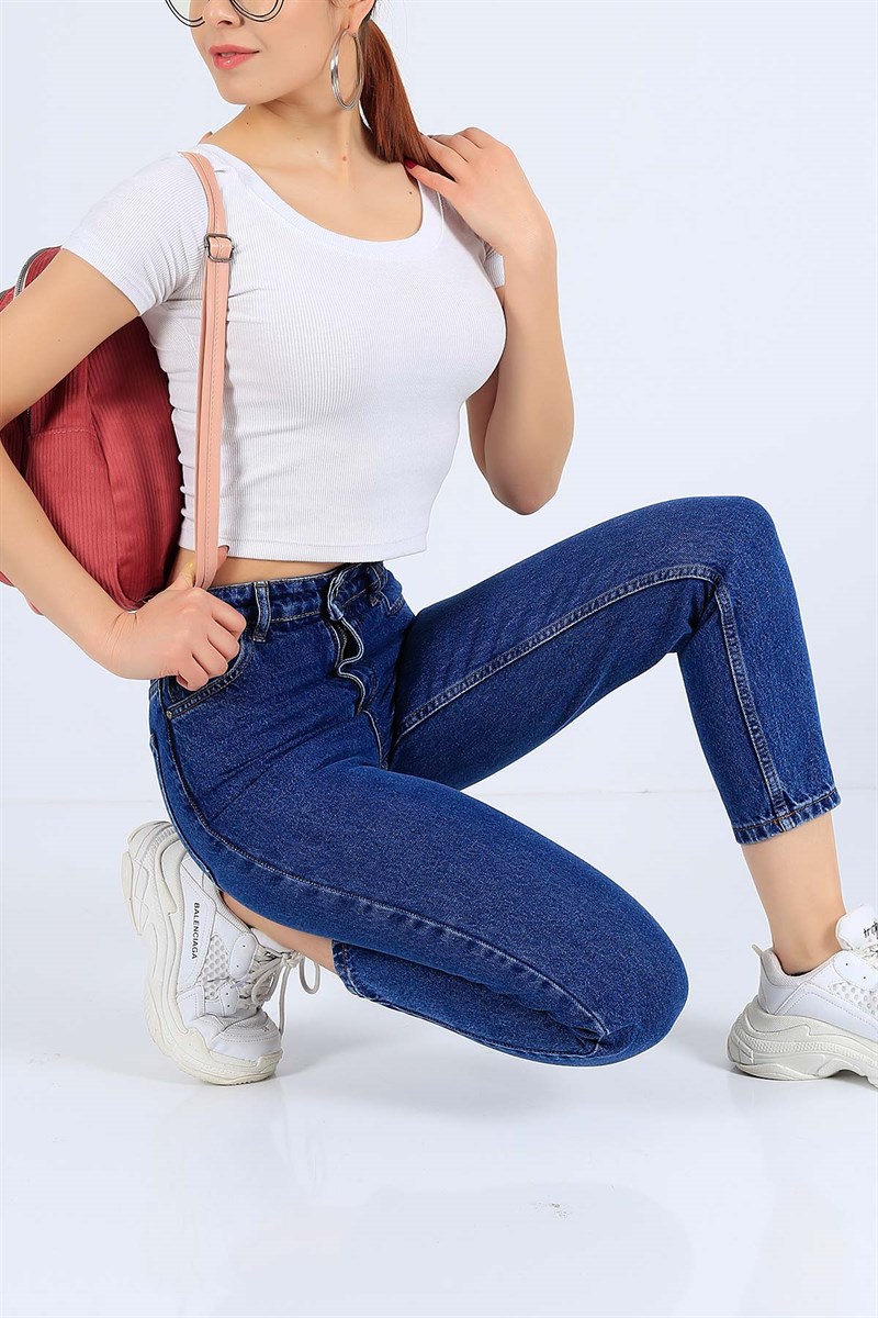 Mavi Mom Kot Pantolon 25606B