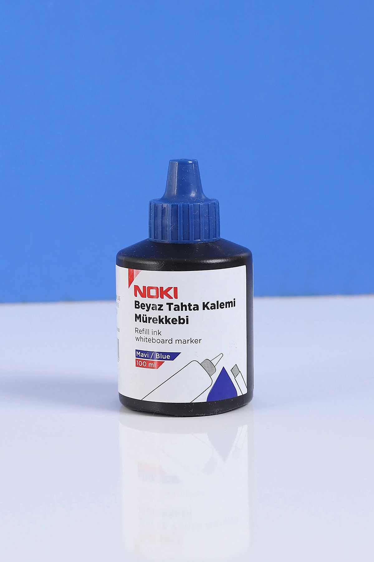 Mavi Noki Beyaz Tahta Kalemi Mürekkebi 100 ml 281978