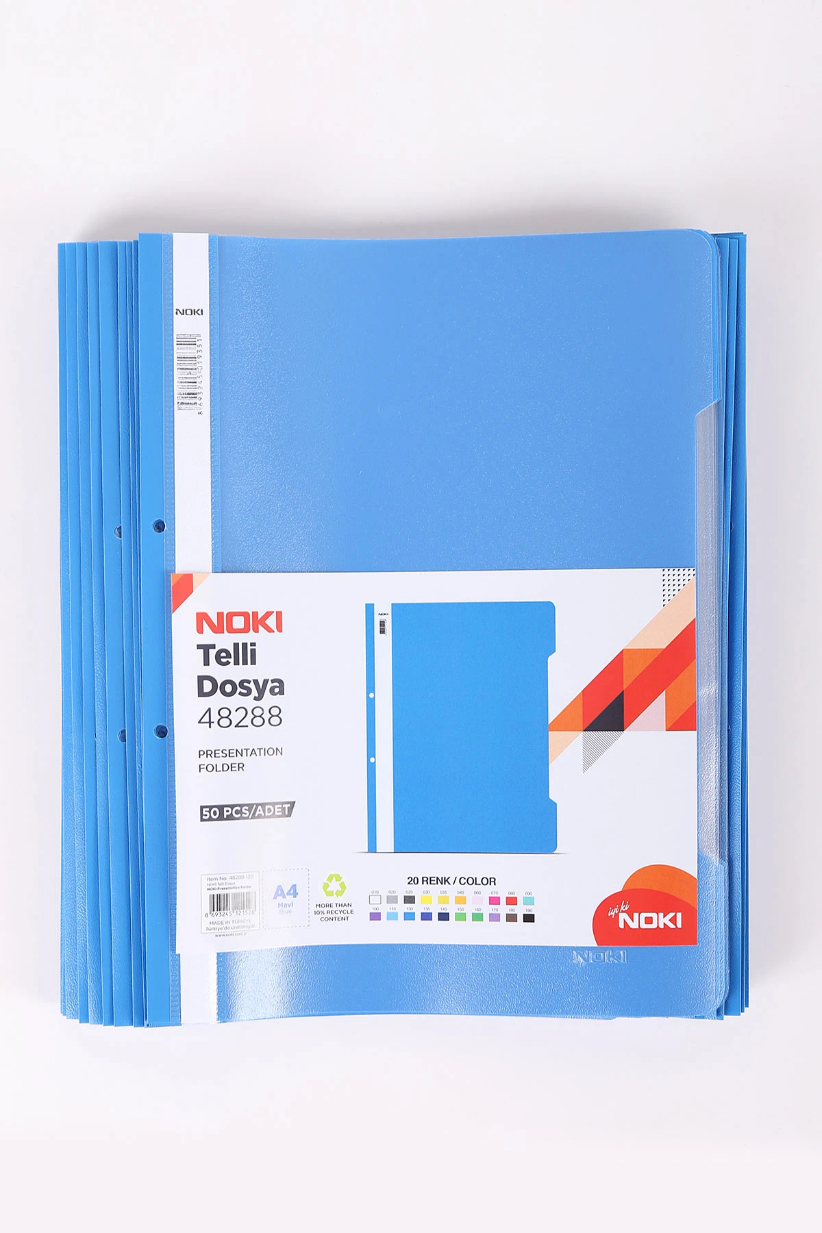 Mavi Noki Telli Dosya 50'li 449196