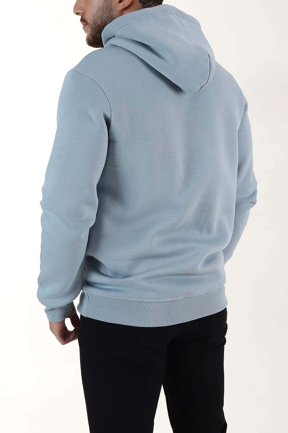 Mavi Regular Fit Üç İp Şardonlu Erkek Kapüşonlu Basic Sweatshirt 400528