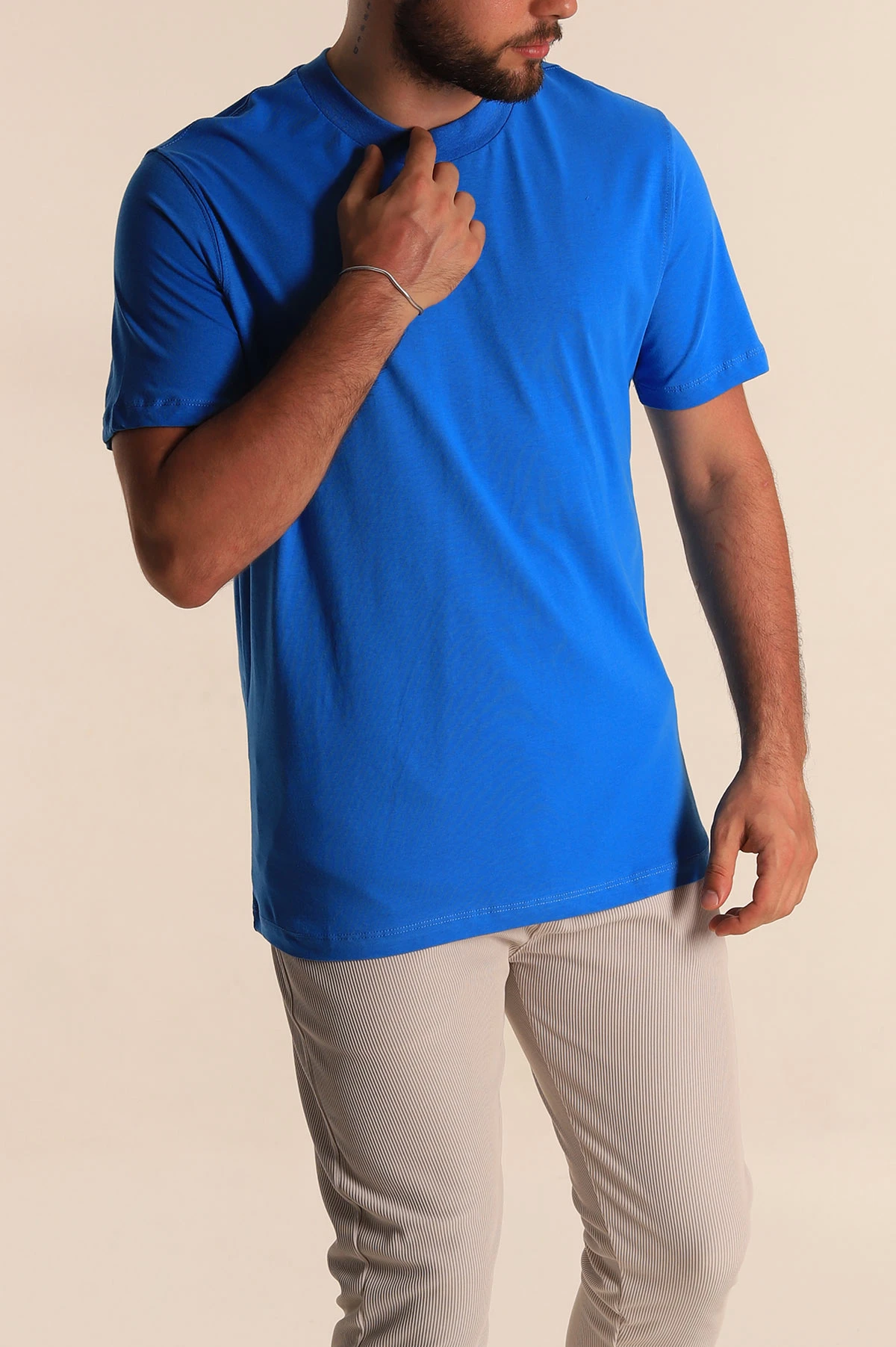 Mavi Relaxed Fit Basic Erkek Tişört 279894