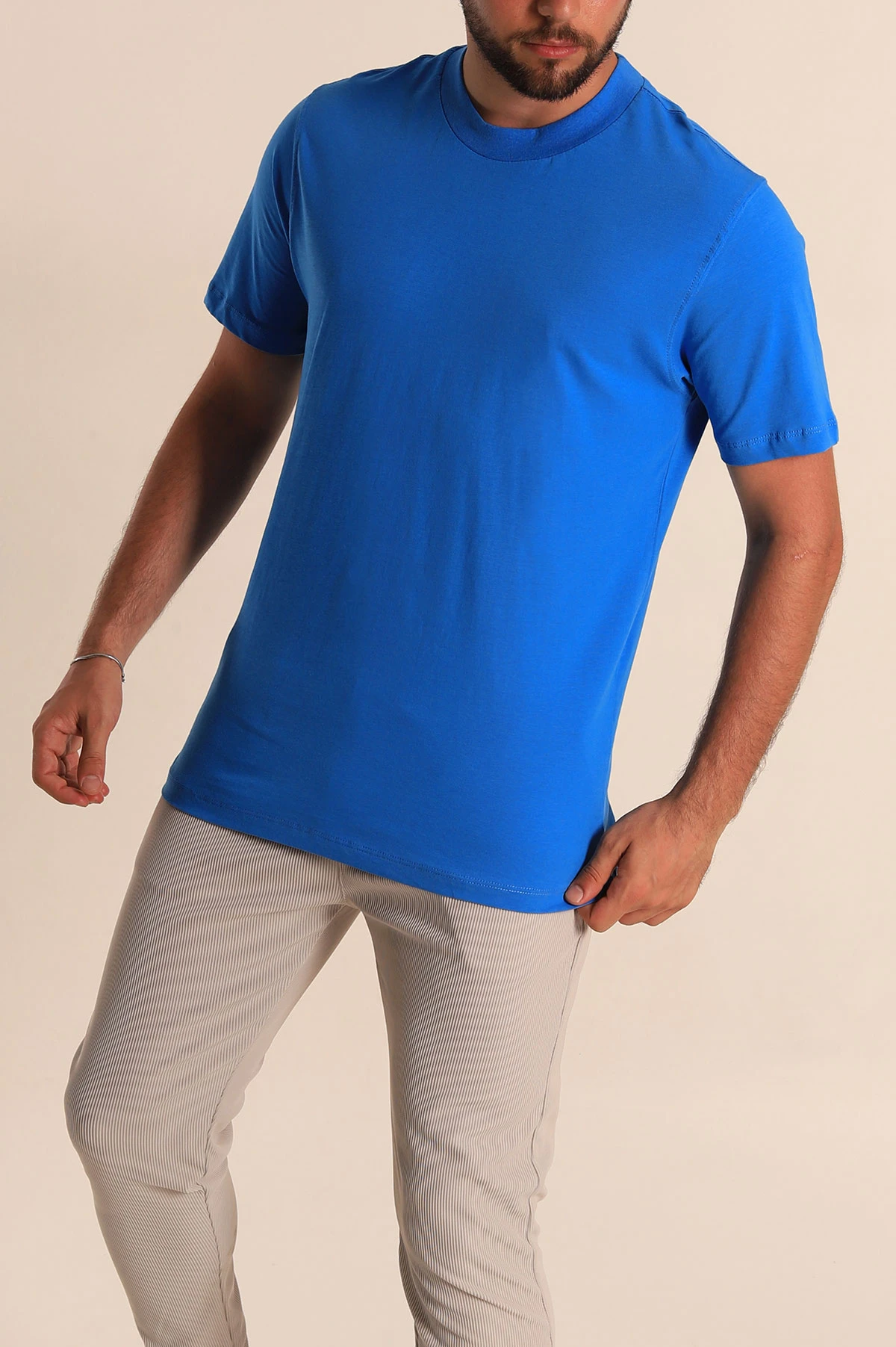 Mavi Relaxed Fit Basic Erkek Tişört 279894