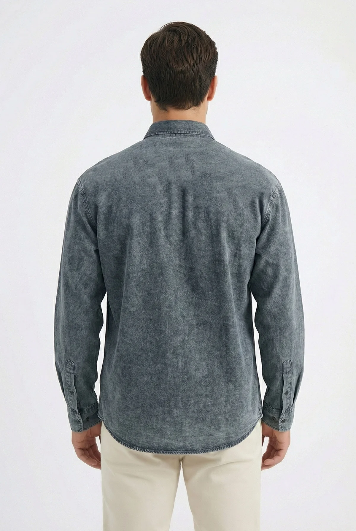 Mavi Relaxed Fit Erkek Kot Gömlek 419373