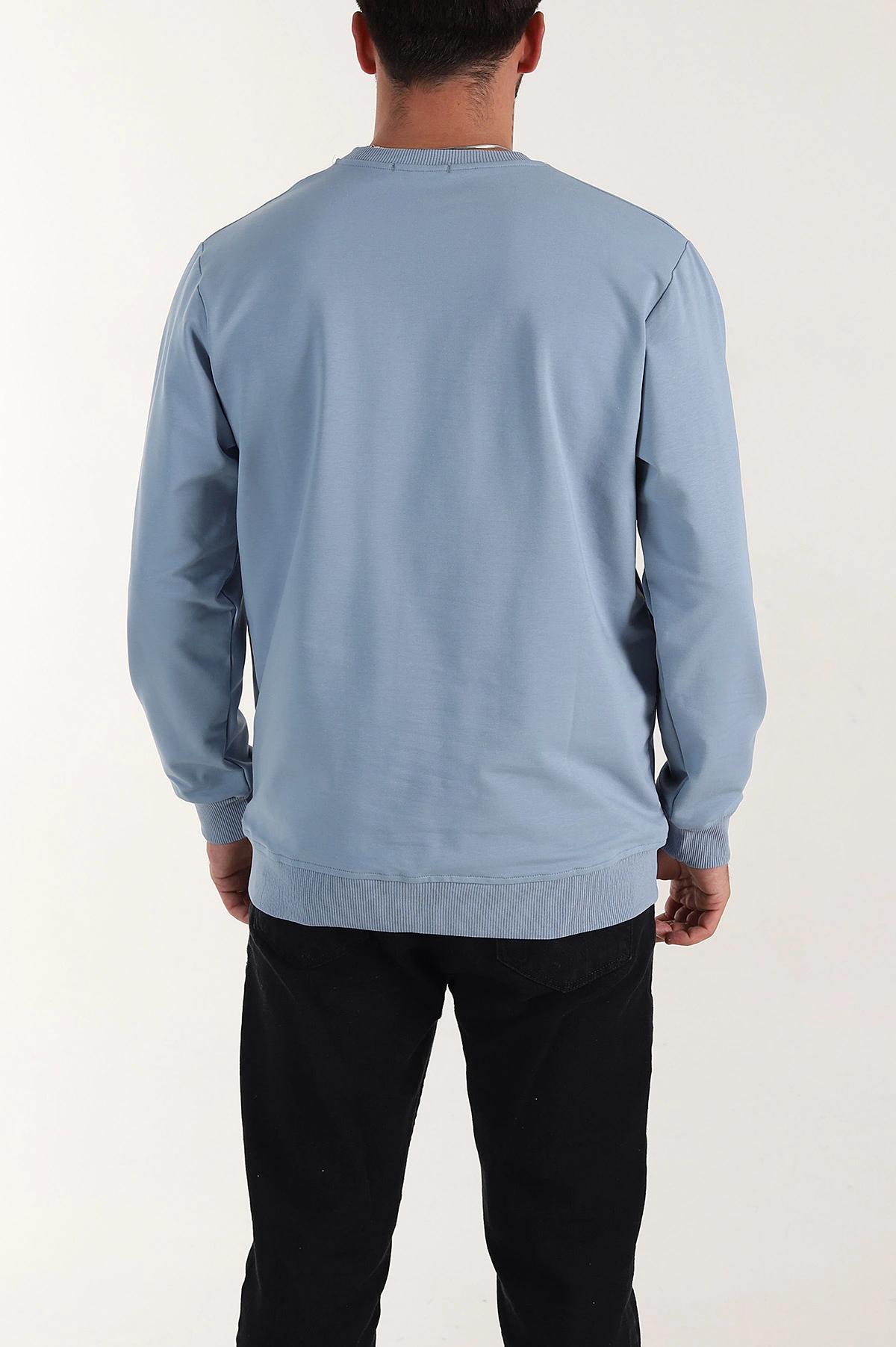 Mavi Relaxed Fit İki İp Şardonsuz Basic Erkek Sweatshirt 398125