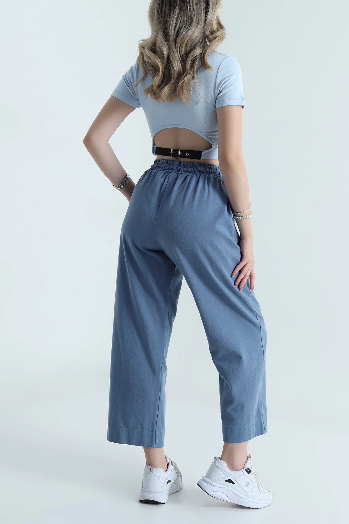 Mavi Tencel Gabardin Kadın Pantolon 478626